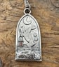 Nightwatch Hare Pendant with Sunstone - Image 4