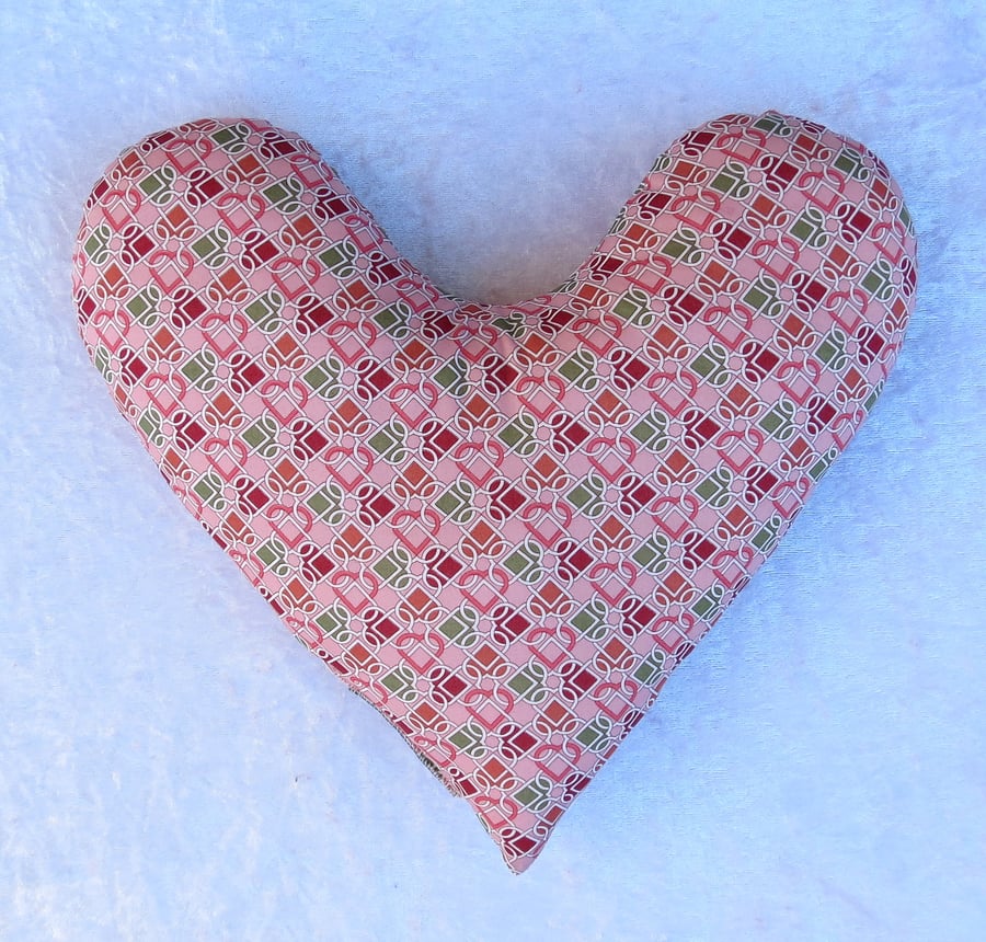 Breast Cancer pillow, underarm pillow, made from Liberty Tana Lawn, 25cm