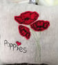 Poppy Linen Lavender Bag  - Image 3