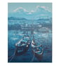 Safe Harbour - Reduction Linoprint