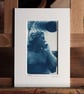 Cyanotype Photo O.O.A.K. Statue of Eve Glasgow - Image 3