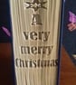 A Very Merry Christmas Tree CUT & FOLD Book folding pattern -EMAILED PDF PATTERN - Image 3