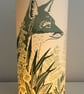 Foxglove- Handmade Tall Night Light - Image 1