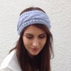 EARWARMERS, headband .Alpaca, wool blend. New shades.'Woodland Walk '. 