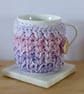 Crocheted Mug Cosy - Image 1