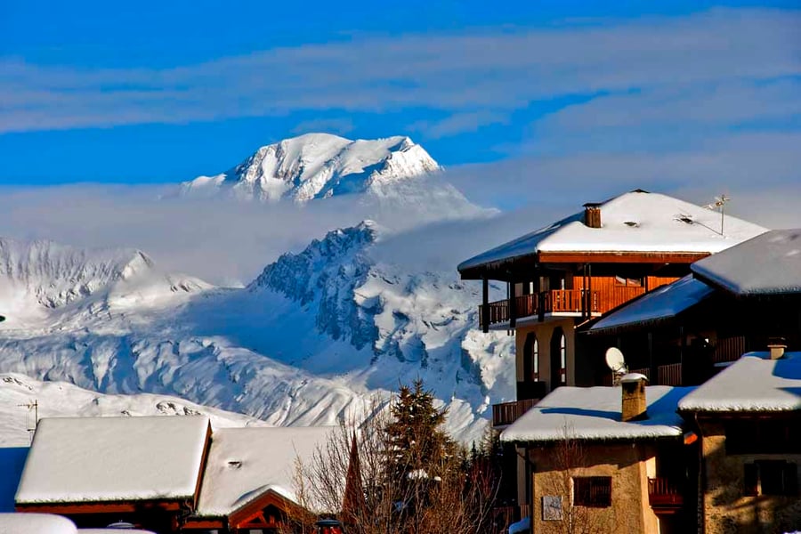 Mont Blanc Peisey Vallandry French Alps France Photograph Print