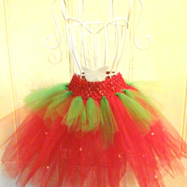 Strawberry Shortcake Tutu skirt  -Gift Wrapped