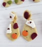 NEW Autumn themed statement earrings, ONE OF EACH AVAILABLE - Image 4