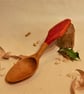 Handcarved Birch Eating Spoon - Image 1