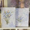 Lavender Print Card Set