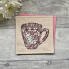 Coaster, tea mug coaster 