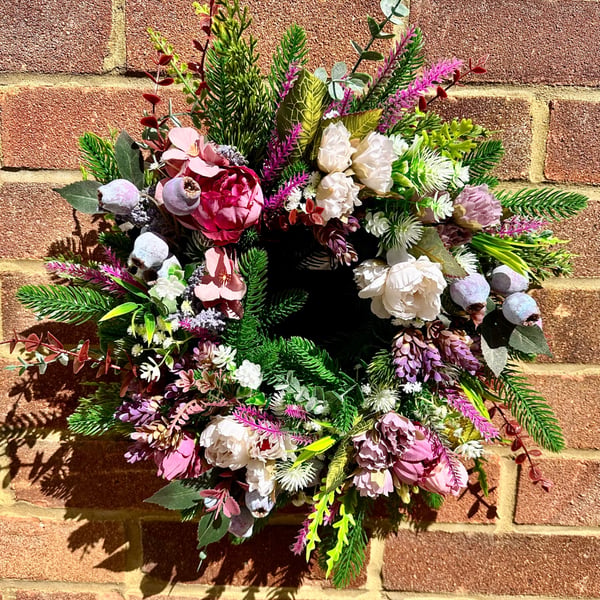 Autumn Everlast Door Wreath