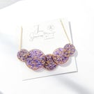 Geometric Resin Necklace