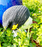 Slouchy Beanie Hat - Navy Blue - Summer Seconds - Image 7
