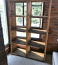 Tall Storage Unit - Storage unit bookshelf vinyl record storage - Reclaimed THE  - Image 6