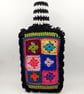 Jolly Crochet- Covered Bottle  - Bud Vase - Image 2