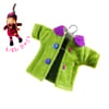 Green and Purple Coat to fit the Little Hug Dolls