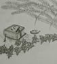 Mystery - Original Gothic Botanical Pencil Drawing - Dark Academia Wall Art - Image 2