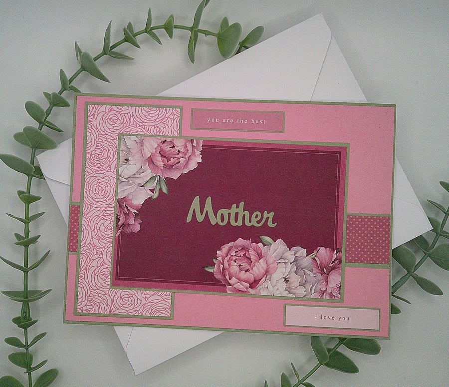 SOLD - Mothers Day - Handmade Card with Original Verse