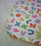 Colourful Alphabet Burp Cloth - Image 2