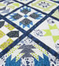 Gift for student: Patchwork Quilted Throw - Image 2