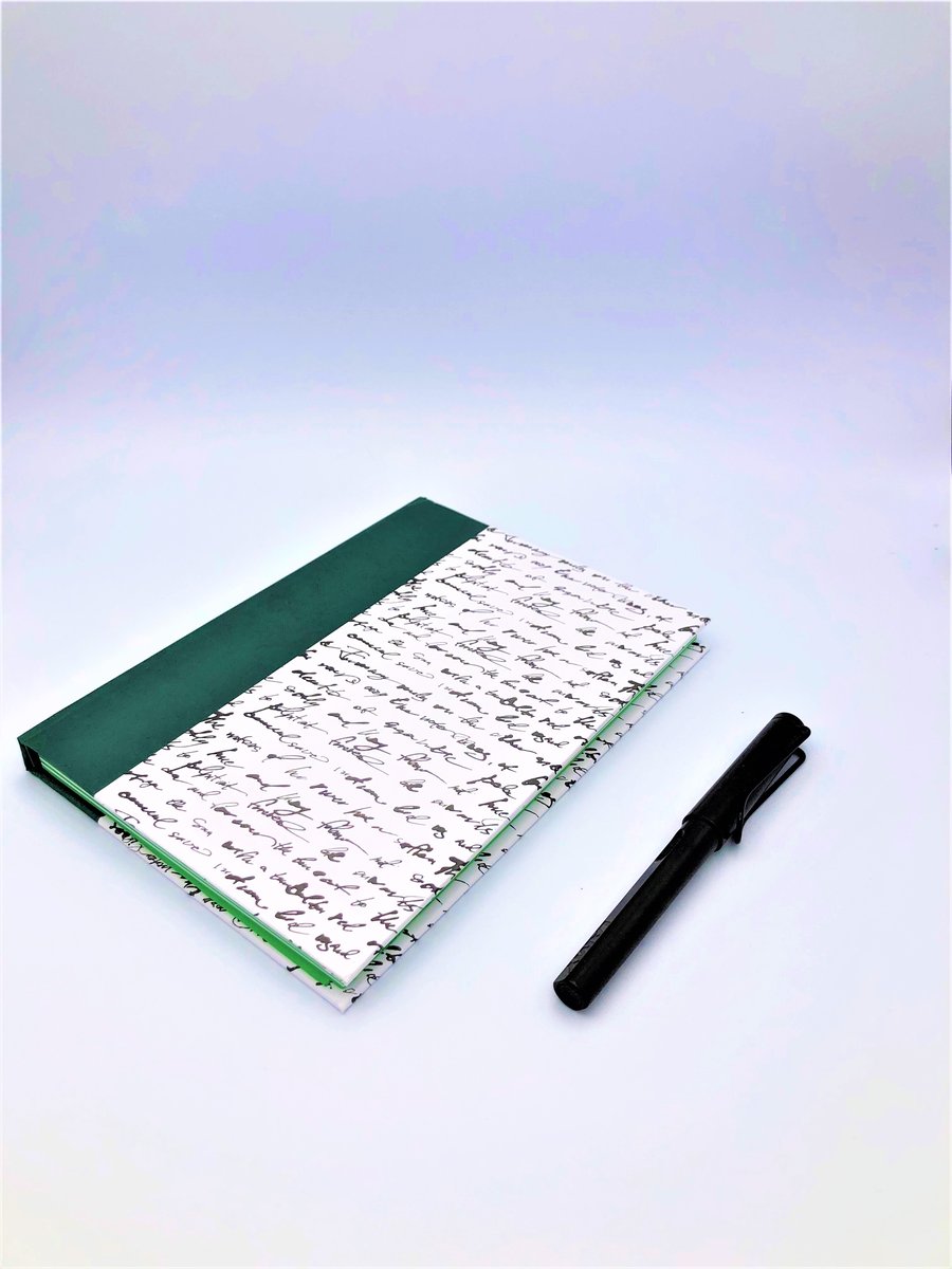 A5 notebook journal - for writers or calligraphy lovers