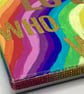 Rainbow acrylic wall canvas  - Image 3