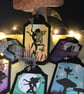 Set 6 Fairy silhouette lantern style journal cards