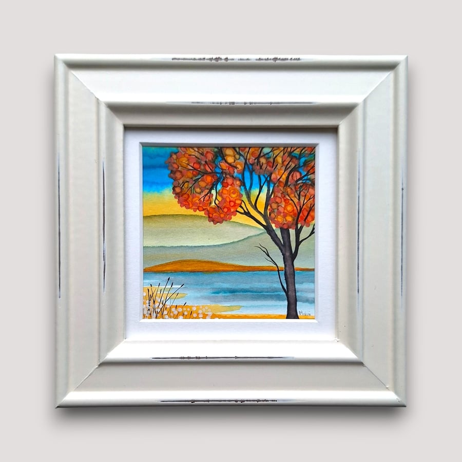 Small Framed Original Painting 