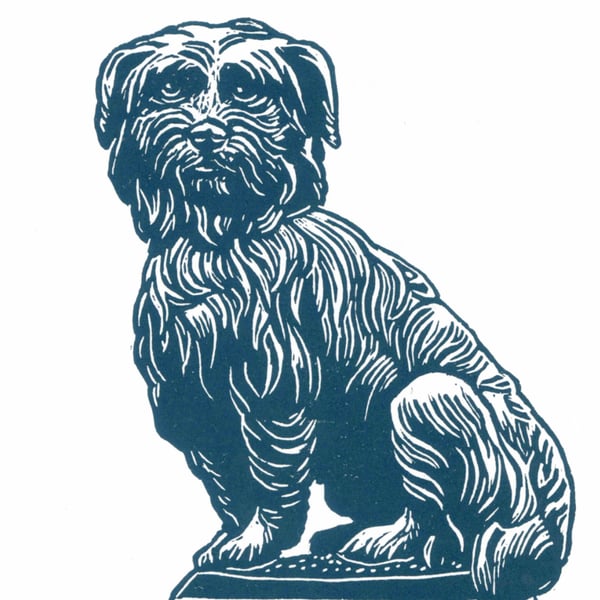 Greyfriars Bobby Lino print