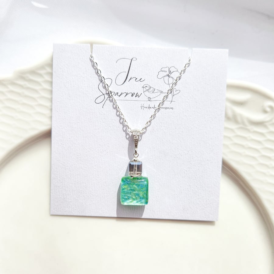 Perfume Bottle Necklace