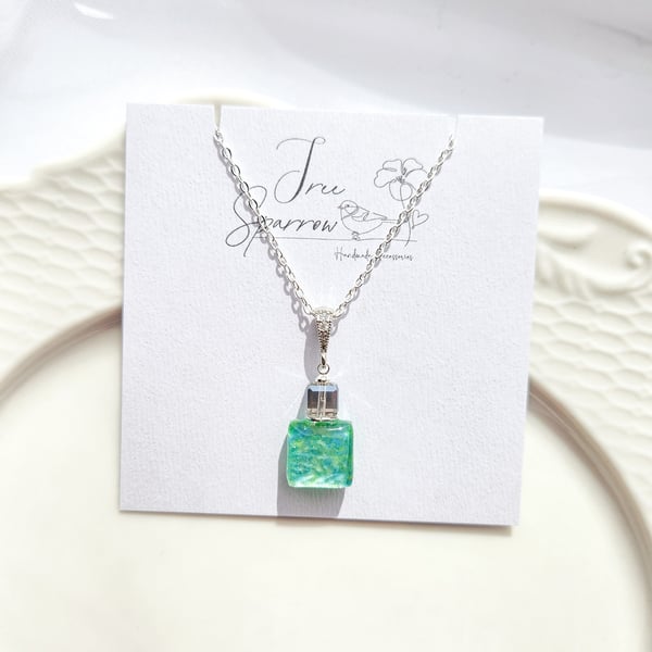 Perfume Bottle Necklace