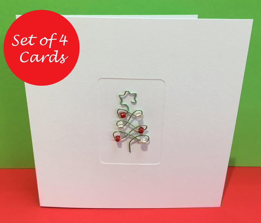 Pack of 4 Christmas Cards
