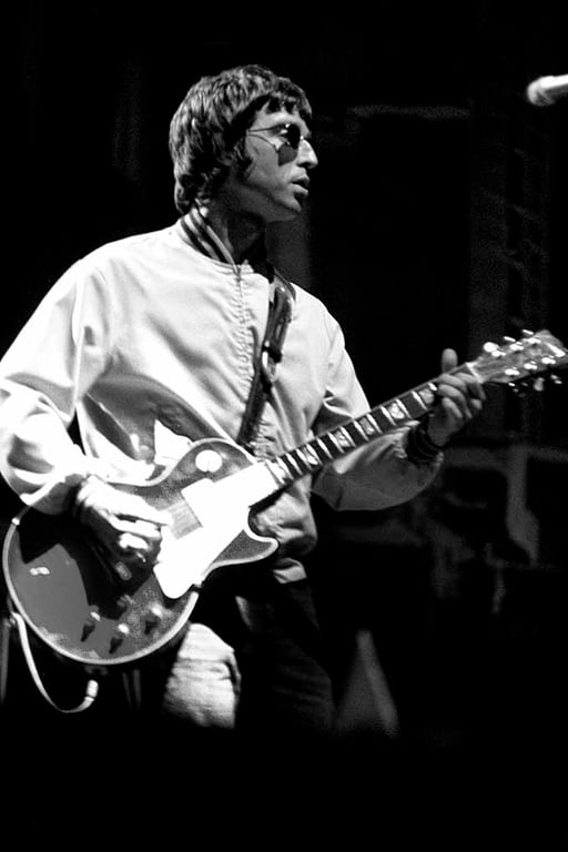 Noel Gallagher Oasis Reading Rock Festival Photograph Print