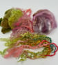 Scarf Kit: Peony Pink Luxury Textured Wool Felt Scarf Kit - Image 6