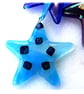 Star Fused Glass Hanging Decoration 8cm Dichroic decoration - Image 6