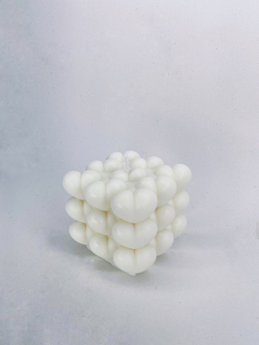 Heart Cube Candle 