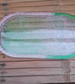 Wicked inspired tray, trinket dish, sparkly, pink and green