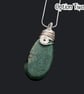 Turquoise Howlite Wirework Pendant Necklace - Choice of 2 Designs - Image 3