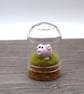 small glass pig keepsake figure