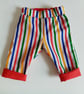 Trousers, 3-6 months, striped Trousers, Summer trousers, summer clothes - Image 1