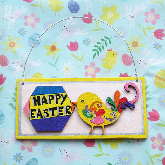 Happy Easter sign - Carnival 