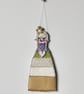 'Patchwork Girl' - Hanging Decoration - Image 6