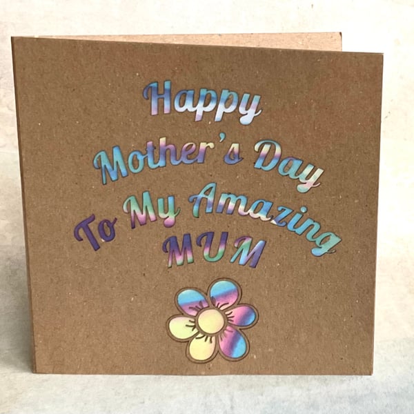 Card. Happy Mother’s Day card