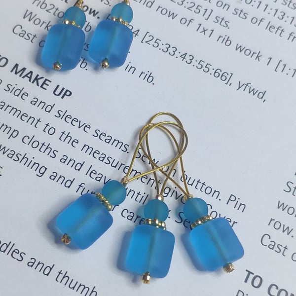 Stitch Markers, set of 5 stitch markers for knitting