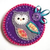 Owl Brooch