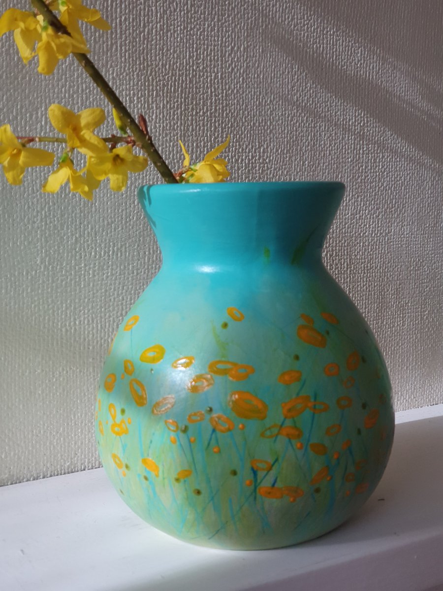 Vase - Handpainted