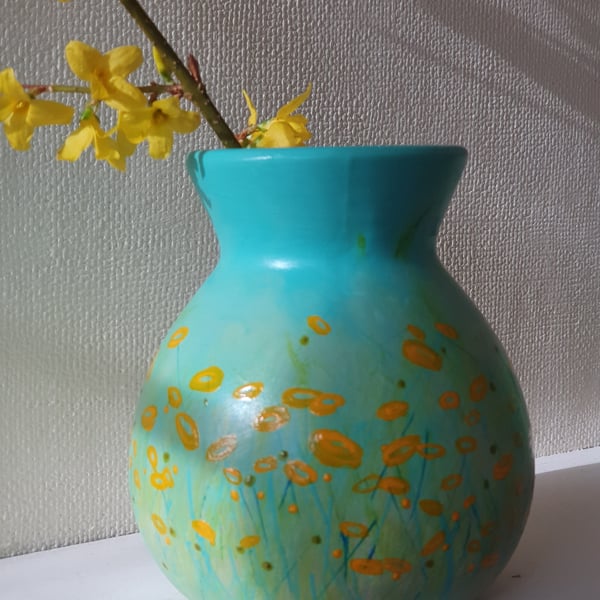 Vase - Handpainted