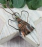 Copper Angel Decoration with African Turquoise Gemstone - Image 3