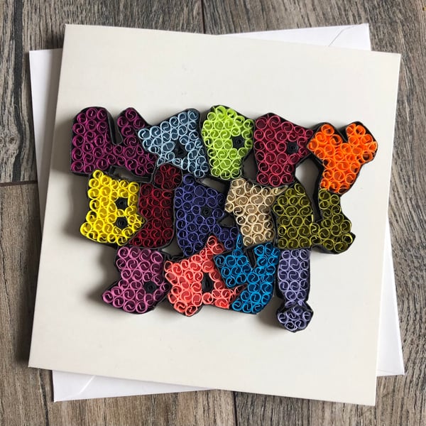 Happy birthday card